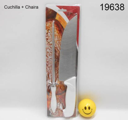 Imagen de CUCHILLO MAS CHAIRA BLANCO 5.25